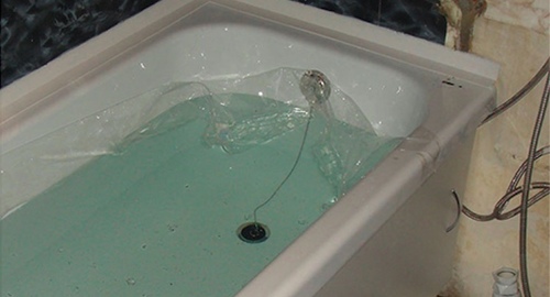 Установкой акрилового вкладыша | Каширская